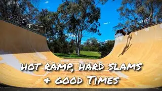 Hot Ramp & Heavy Slams | 11ft Vert Session with Al Taylor — Vermont Ramp