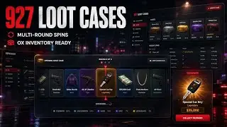 927 Loot Cases | Full Loot Case System for Your Server | FiveM ESX QBCore QBox