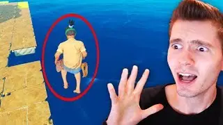 PULEI NO MAR e me AFOGUEI!!! (DEU RUIM) - Raft