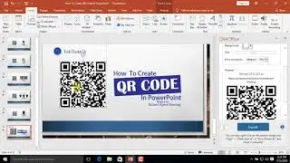 How To Create QR Code In PowerPoint  | TechTricksGh