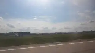 Посадка в Домодедово.  Nsk-dme Nordstar боинг 737-800 vq-bqt