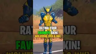 The NEW WOLVERINE (PEN & INK) SKIN in FORTNITE