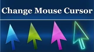 How To Change Mouse Cursor in Windows 7/8/10/XP - Urdu/Hindi