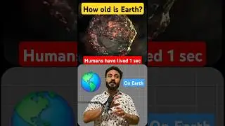 How old is Earth? 🤯😰 #facts #whatif #evolution #omg #shocking #explained #details #science #why #wow