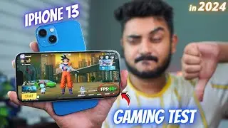 iPhone 13 BGMI 2024 Gaming Test: Battery Drain, FPS & Brightness Issues? | iPhone 13 in 2024