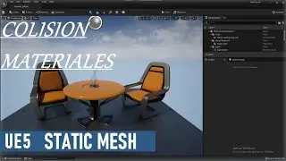 UE5 ( StaticMesh I ) Colisiones y Materiales Tutorial 