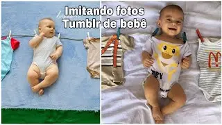 IMITANDO FOTOS TUMBLR DE BEBÊ Jade Alves