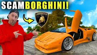 Buying a FAKE LAMBORGHINI Off Facebook Marketplace