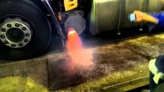 Удаляем сажевый фильтр. Daf 105