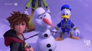 Kingdom Hearts 3 - E3 2018 Gameplay Trailer (Frozen World)