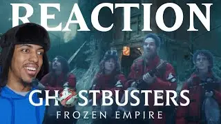 Ghostbusters Frozen Empire Teaser Trailer Reaction!!!