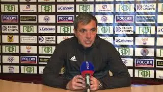 Пресс-конференция главного тренера 