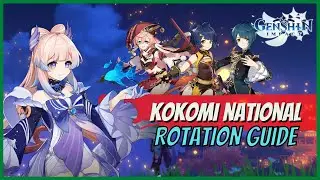 You can also play Kokomi in National Team ft. Yanfei, Xiangling, Xingqiu #shorts
