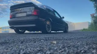 E36 Compact M52B28 with S50 headers and M3 cams sound check