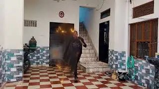 The Flash Effect dust smoke lighting electricity Green Screen