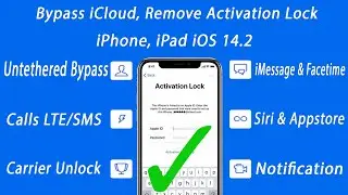 Full Free Permanently Untethered iCloud Bypass iOS 14.2 ✅ New Method 2020 Bypass Activation Lock