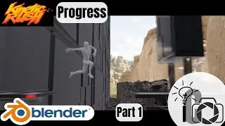 Kinetic Rush Progress Part 1 EEVEE 4K