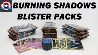 Opening 36 Booster Packs Of Pokémon Burning Shadows!