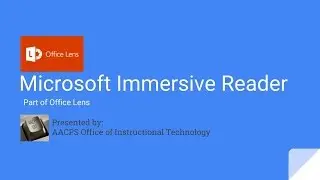 Microsoft Immersive Reader
