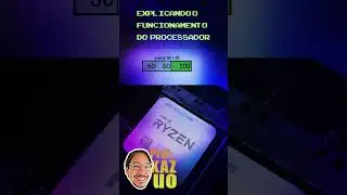 Como funciona o processador? Explicação rápida. #amd #intel #game