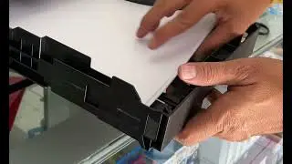 Cara pasang kertas folio di printer brother
