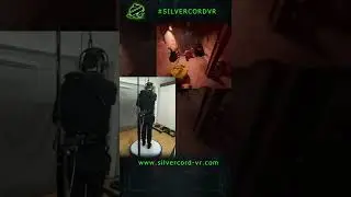 Half Life: Alyx | SilverCord-VR Treadmill | Walking in virtual reality #Shorts
