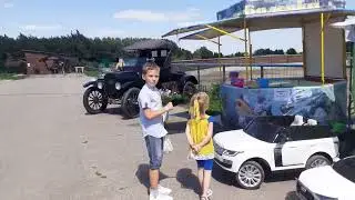 Екопарк Ковалівка. Автомобілі з парку Фельдмана (Харків)