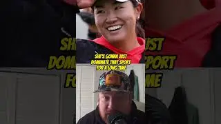 Rose Zhang is going to be the next big sports MEGA STAR! ⭐ #shorts #golf #sports