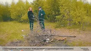 Северодвинец обеспокоен поведением отдыхающих на Паранихе // VDVSN.RU