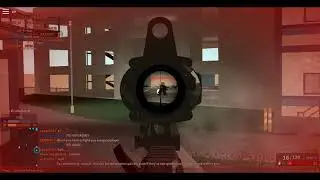 Phantom Forces Gameplay VId: AUG A3 fragging in crane
