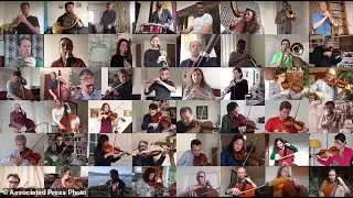 French orchestra recorded a 51-instrument rendition of Ravel's Bolero for millions worldwide trapped