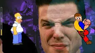MUGEN DeeBeeKaw (me) vs Cheap Homer Type (AI)