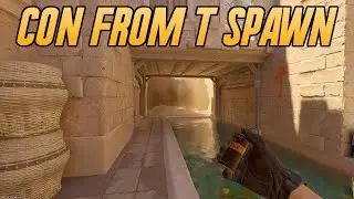 CS2 Anubis | Connector From T Spawn Smoke