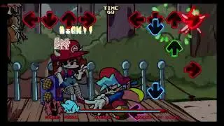 Friday Night Funkin': Mario's Madness Dark Forest