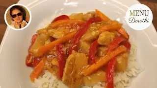 Chicken in Sweet and Sour Sauce. A recipe for making a delicious homemade sweet and sour sauce. D...