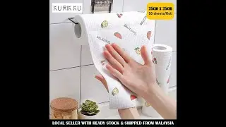 Non Woven Disposable Tissue Roll Reusable Paper Towel Roll