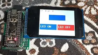 2.4 ST7789 SPI STM32 STM32F401 FT6336 TOUCH I2C SOFTWARE