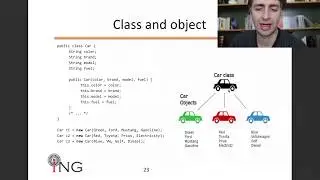 JAVA: Principi generali della programmazione ad oggetti (M1-E02)