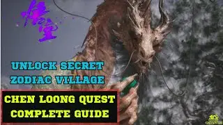 Chen Loong Quest Walkthrough - How to Reach Zodiac Village (Ruyi Scroll) - Black Myth Wukong