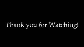 AE: Thank you for Watching (Wiggle Effect)