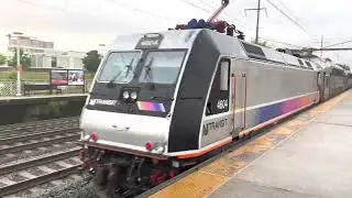 Amtrak / NJ Transit in the rain 5/20/23 Hamilton Station NJ (USA) Northeast Corridor #trainspotting
