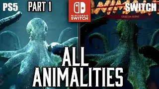 Mortal Kombat 1 All Animalities on Nintendo Switch vs PS5  - Part 1