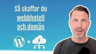 2.1 Välj webbhotell och registrera domän