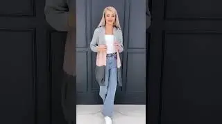 Стильный кардиган с капюшоном