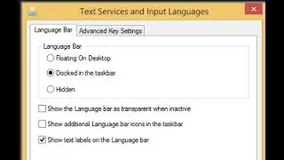 How to Enable or Disable Language Toolbar in Windows 7 | Easy but if you don't know it not easy