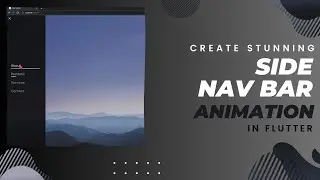 Create Stunning Side Navigation Bar Animation with Flutter!