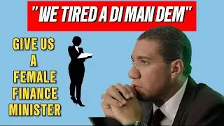 ANDREW HOLNESS and the Arguments For Jamaica's First Female Finance Minister...