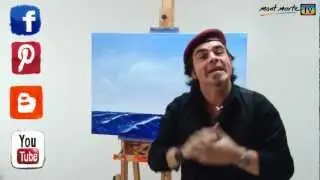 Art Lesson: How to Paint Waves Using Oil Paint