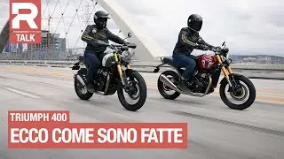 Triumph Speed 400 e Scrambler 400X come sono fatte le nuove piccole grandi moto di Triumph