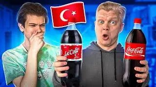 ТУРЕЦКАЯ Кока-Кола?! Пробуем турецкие аналоги